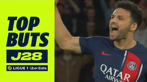 replay de Top buts 28ème journée - Ligue 1 Uber Eats / 2023-2024