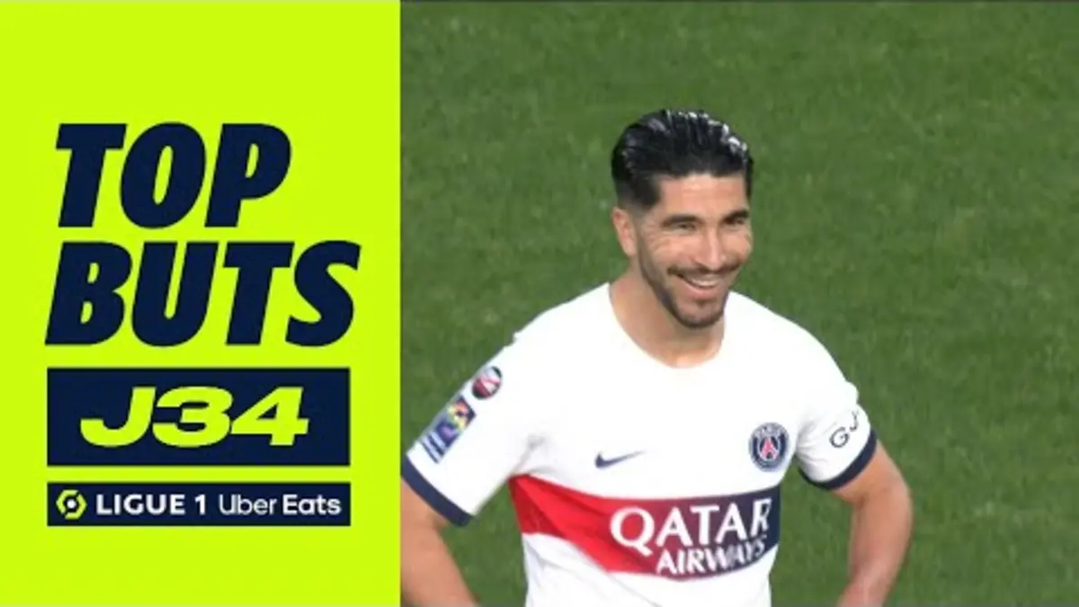 replay de Top buts 34ème journée - Ligue 1 Uber Eats / 2023-2024