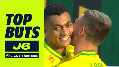 replay de Top buts 6ème journée - Ligue 1 Uber Eats / 2023/2024