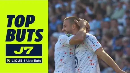 replay de Top buts 7ème journée - Ligue 1 Uber Eats / 2023/2024