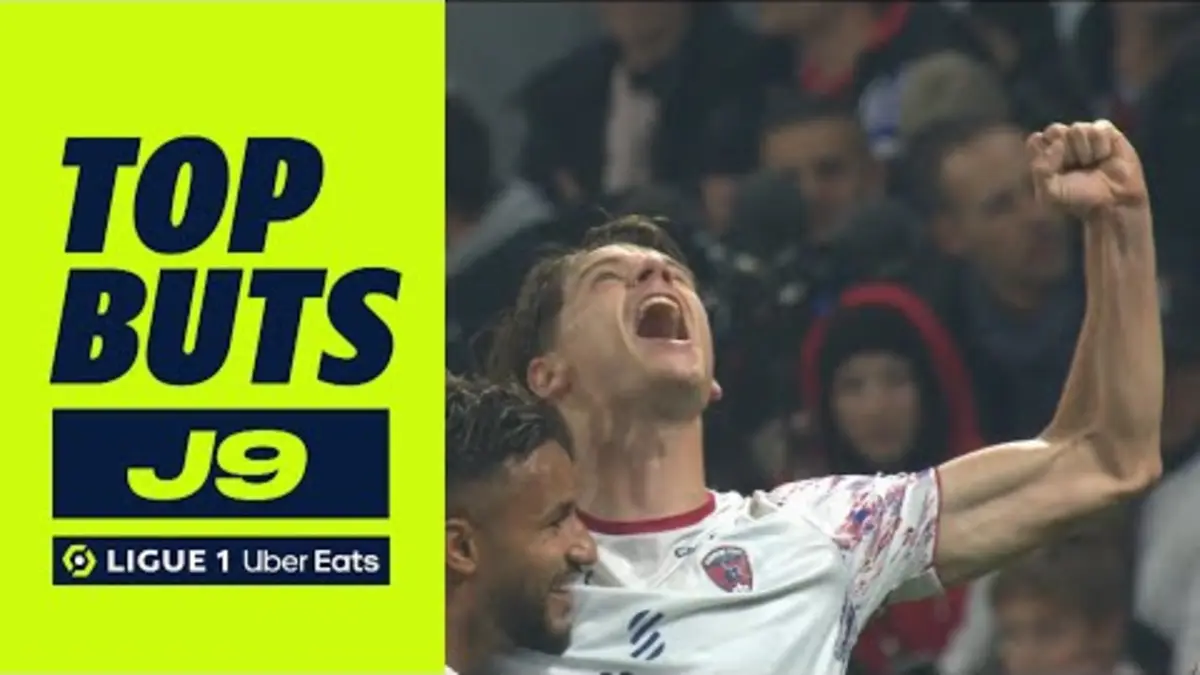 replay de Top buts 9ème journée - Ligue 1 Uber Eats / 2023-2024