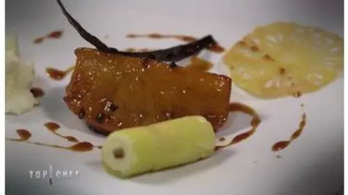 replay de Top Chef : Ananas rôti et cannelloni de Philippe Etchebest