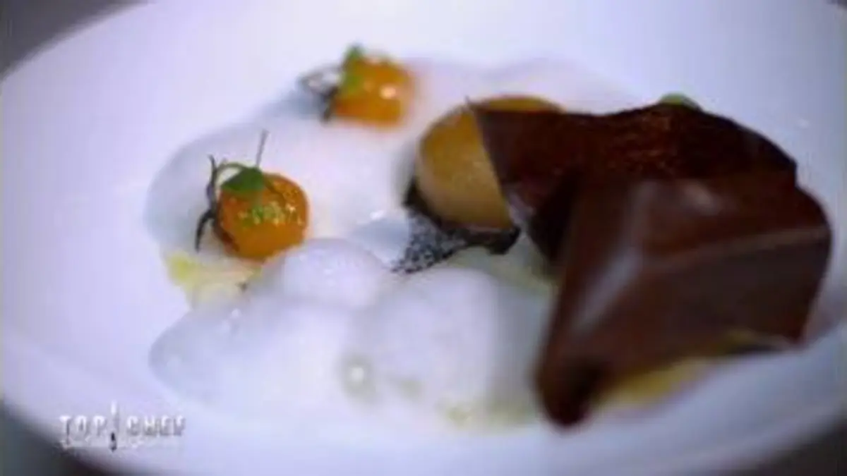 replay de Top Chef : La poire comme un légume de soleil de Jonathan Wahid, Champion de France des desserts 2006