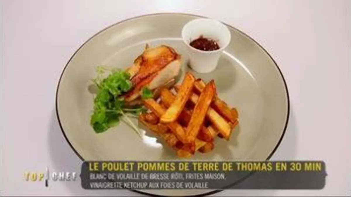 replay de Top Chef : Le plat de Thomas dégusté par Georges Blanc