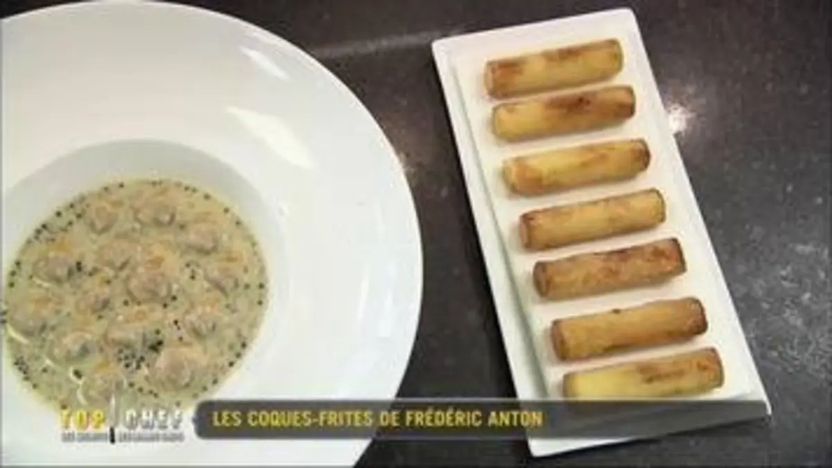 replay de Top Chef : Les coques-frites par Frédéric Anton