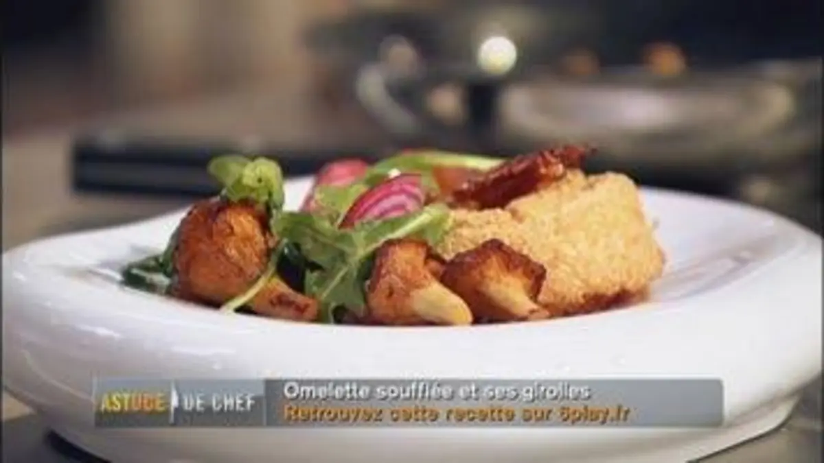 replay de Top Chef : Omelette Soufflée et ses girolles