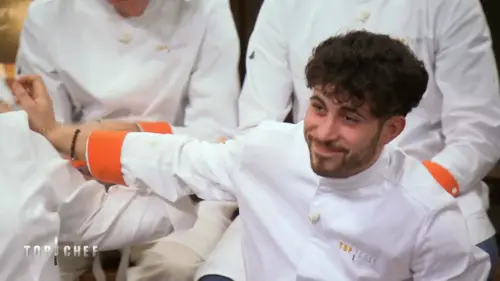 replay de Top chef : Quentin, ému par les mots d'Éric Frechon