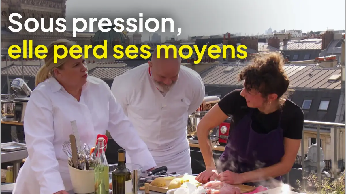replay de Top chef : Sous pression, elle perd ses moyens pendant la première épreuve