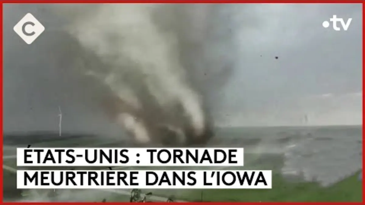 replay de Tornade meurtrière, baignade dans la Seine et Roland-Garros - Le 5/5 - C à Vous - 22/05/2024