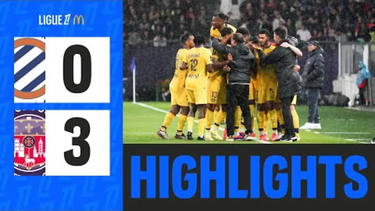 replay de Toulouse ASSOMME Montpellier à la Mosson | 9ème journée - Ligue 1 McDonald's 24/25