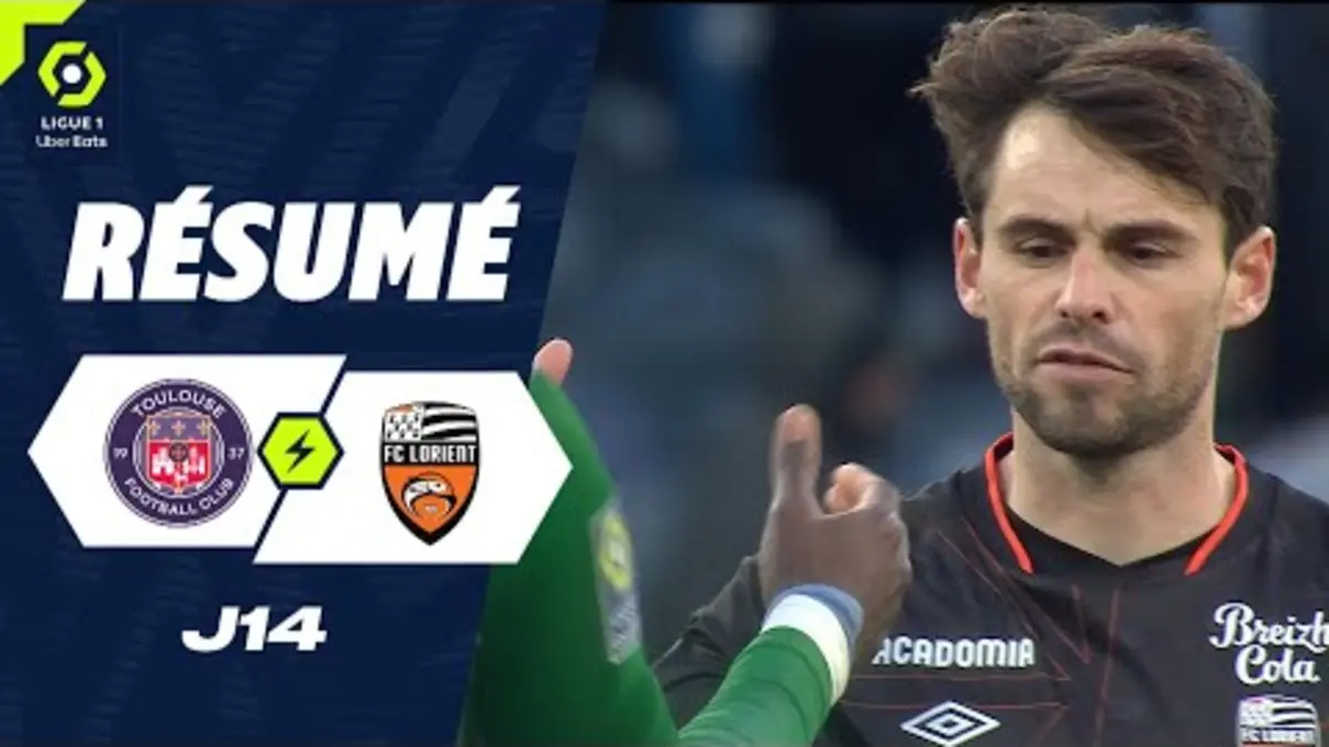 replay de TOULOUSE FC - FC LORIENT (1 - 1) - Résumé - (TFC - FCL) / 2023-2024