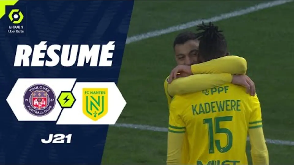 replay de TOULOUSE FC - FC NANTES (1 - 2) - Résumé - (TFC - FCN) / 2023-2024