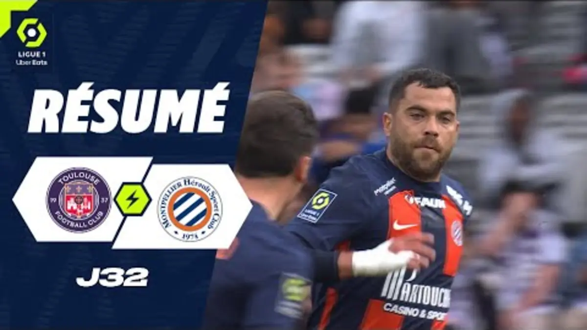 replay de TOULOUSE FC - MONTPELLIER HÉRAULT SC (1 - 2) - Résumé - (TFC - MHSC) / 2023-2024