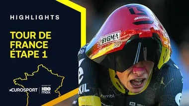 TOUR DE FRANCE 2026 - SUR ORBITE ! Jonas Vingegaard décroche le premier MAILLOT JAUNE sur l'étape 1