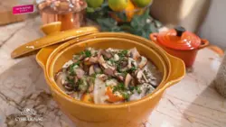 Tous en cuisine : Blanquette de veau et crumble de poire
