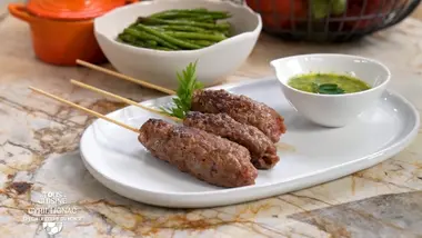 Tous en cuisine : Brochettes d'agneau et Pastel de nata