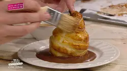 Tous en cuisine : Brochettes de Saint-Jacques et poire feuilletée chocolat