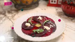 Tous en cuisine : Carpaccio de betterave et roulés alsaciens