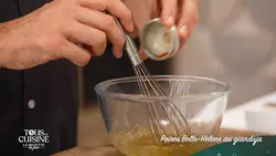 Tous en cuisine : la recette du jour : Poires Belle-Hélène au gianduja