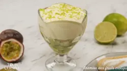 Tous en cuisine : la recette du jour : Tiramisu aux fruits exotiques