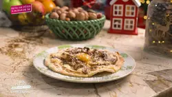 Tous en cuisine : Velouté de panais aux épices et pizzette fromage champignons