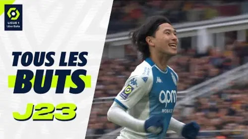 replay de Tous les buts de la 23ème journée - Ligue 1 Uber Eats / 2023-2024