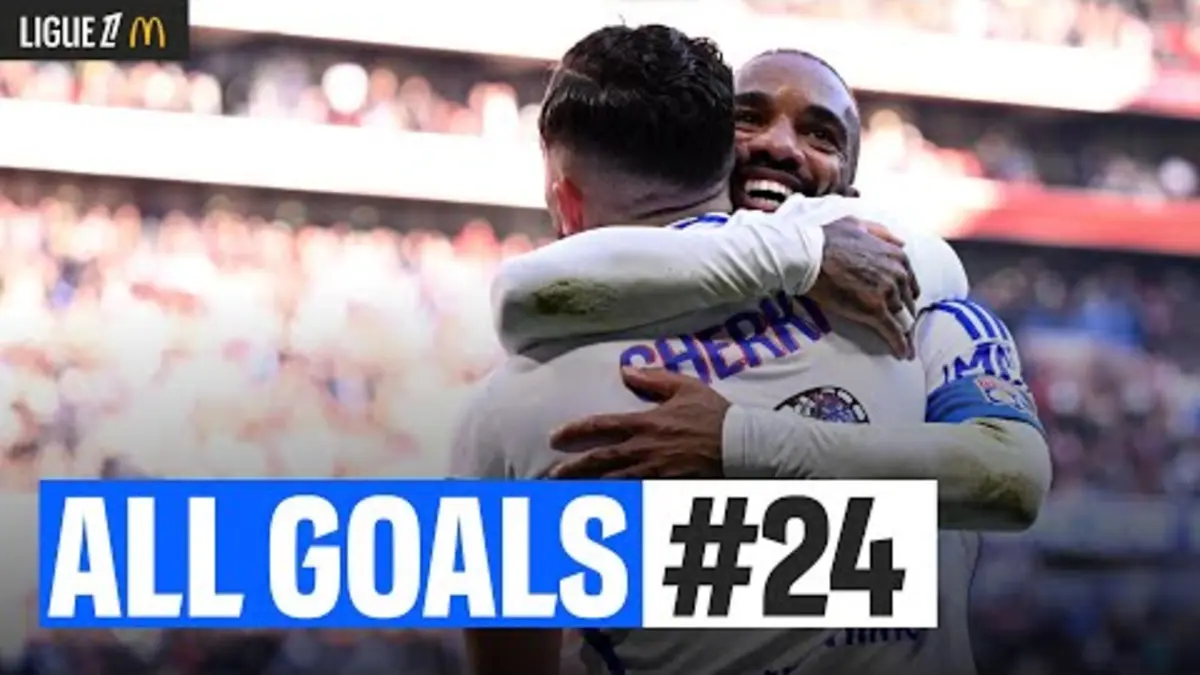 replay de TOUS LES BUTS de la 24ème journée | Ligue 1 McDonald's 24/25