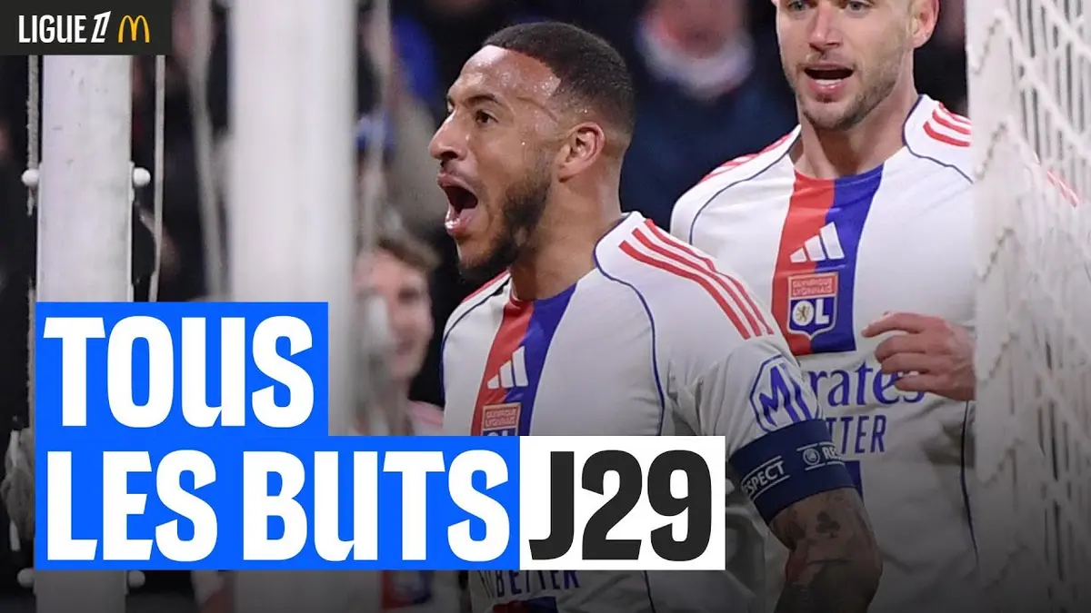 TOUS LES BUTS de la 29ème journée | Ligue 1…