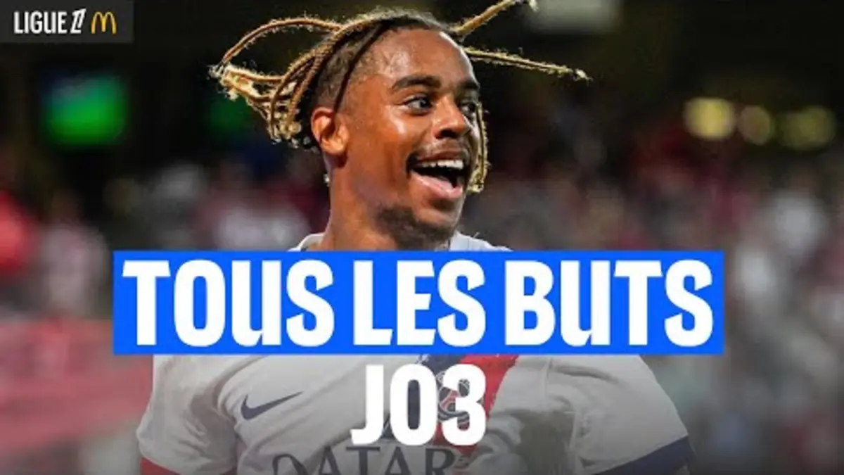 replay de Tous les buts de la 3ème journée - Ligue 1 McDonald's 24/25