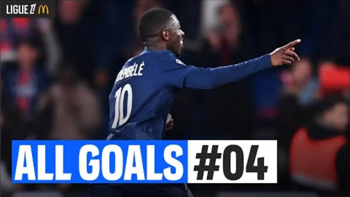 replay de Tous les buts de la 4ème journée - Ligue 1 McDonald's 24/25