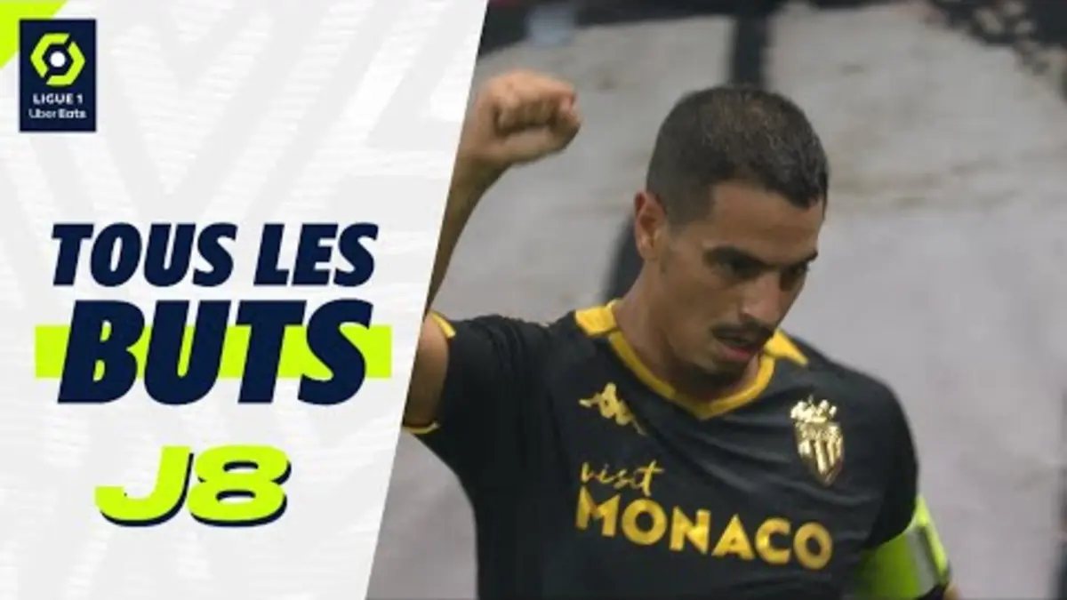 replay de Tous les buts de la 8ème journée - Ligue 1 Uber Eats / 2023-2024