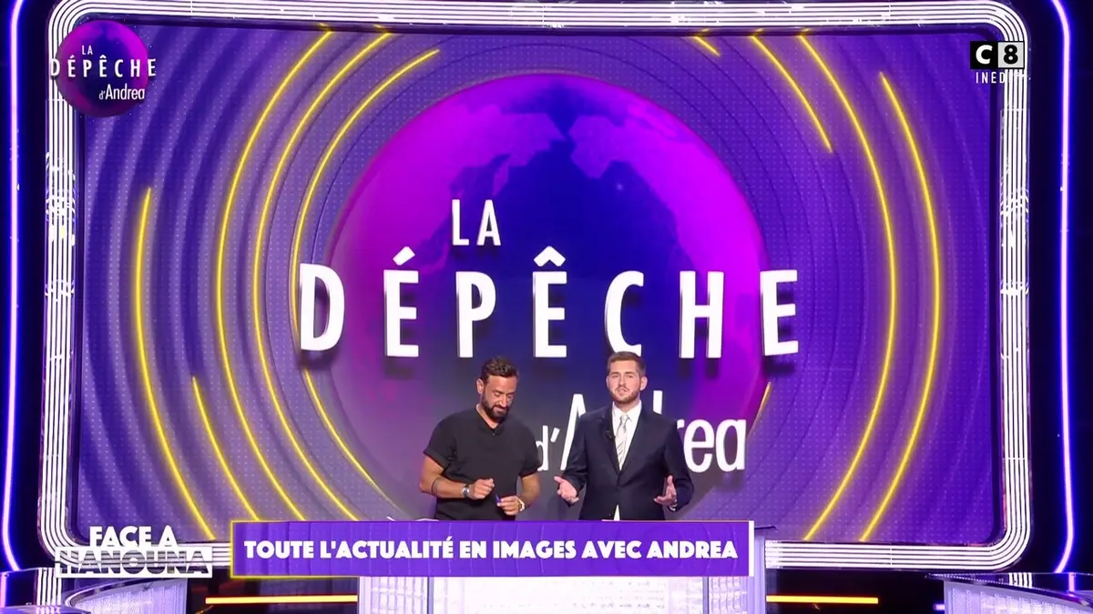 replay de Toute l'actualité en images avec Andrea