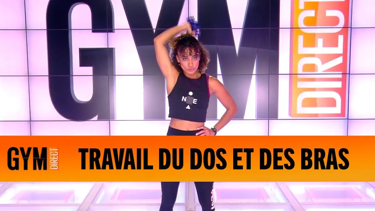 replay de Travailler la zone des bras et du dos - Gym Direct