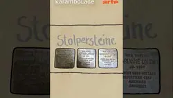 ??️ Trébucher pour se souvenir #karambolage #arte #stolpersteine #souvenir #déportation