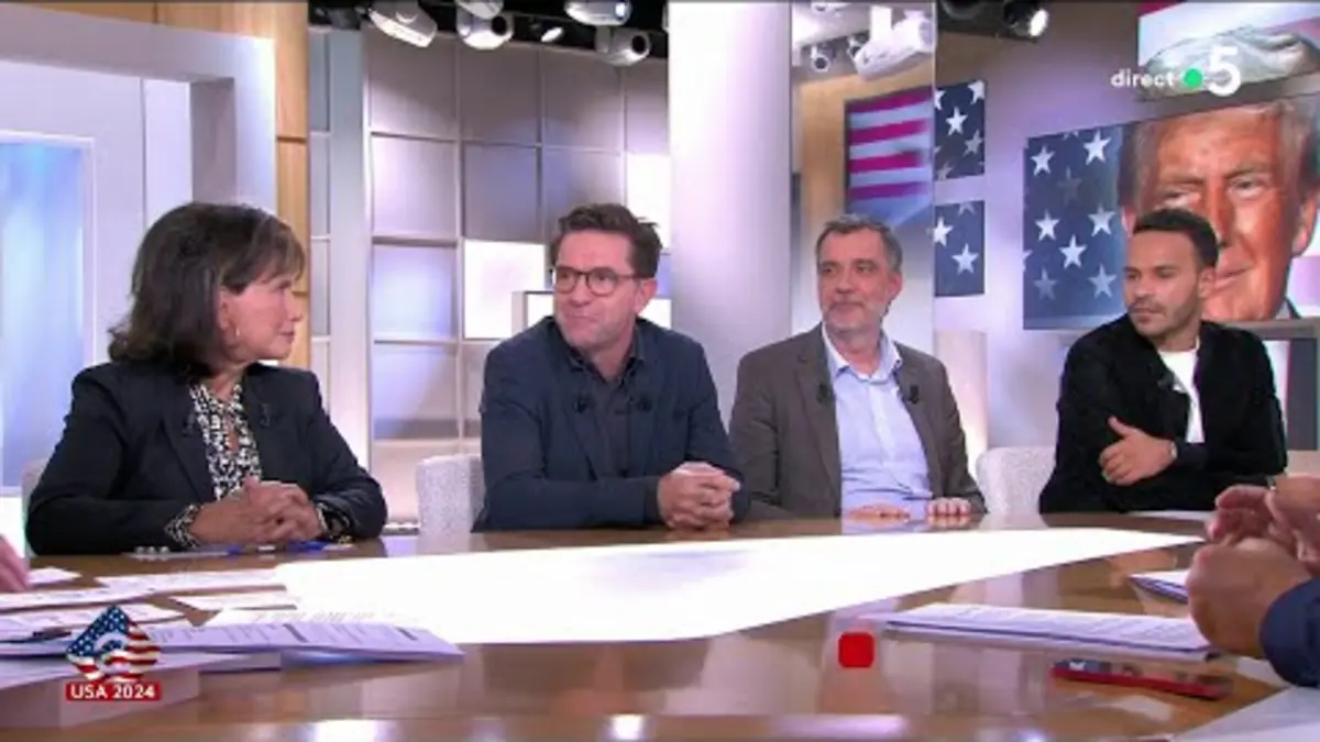 replay de Trump élu président : les réactions politiques en France - C à vous - 06/11/2024