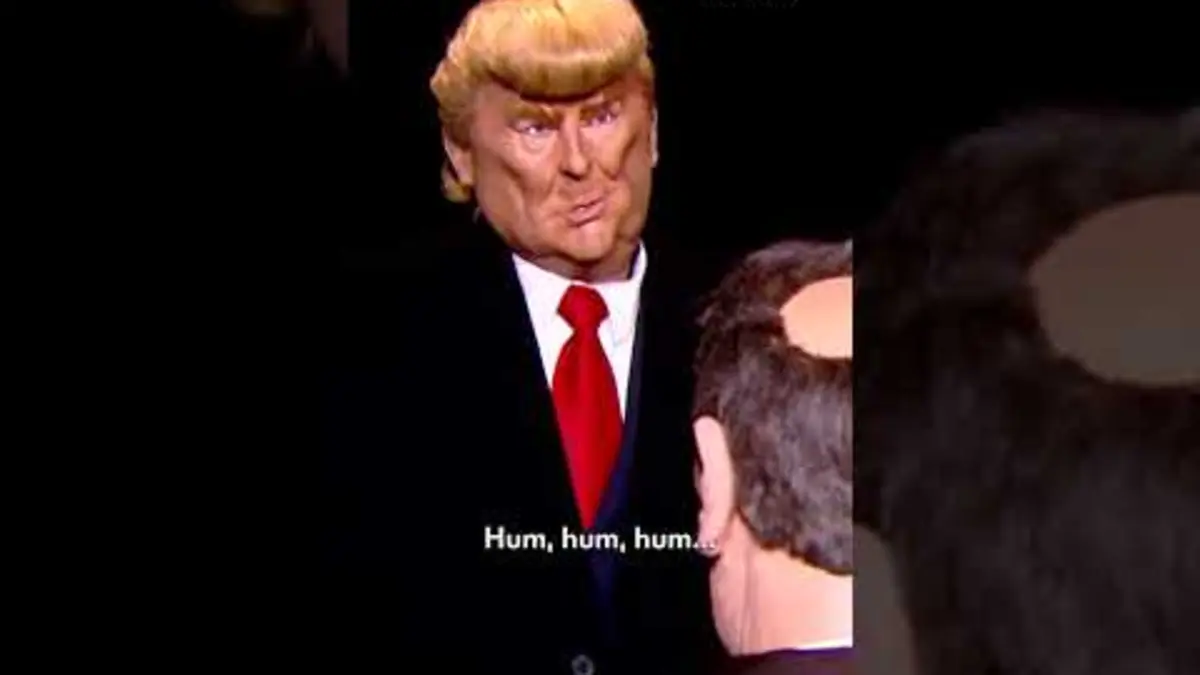 replay de Trump revient au pouvoir... mais pas tout seul ! #Humour #Shorts #Politique #LesGuignols