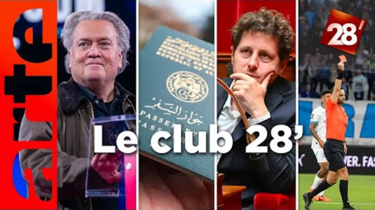 replay de Trump veut taxer l'Europe, tensions avec l’Algérie, opéra itinérant… Le Club | 28 minutes | ARTE