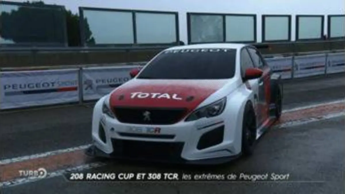 replay de Turbo : 208 Racing Cup et 308 TCR : les deux extrêmes de Peugeot Sport