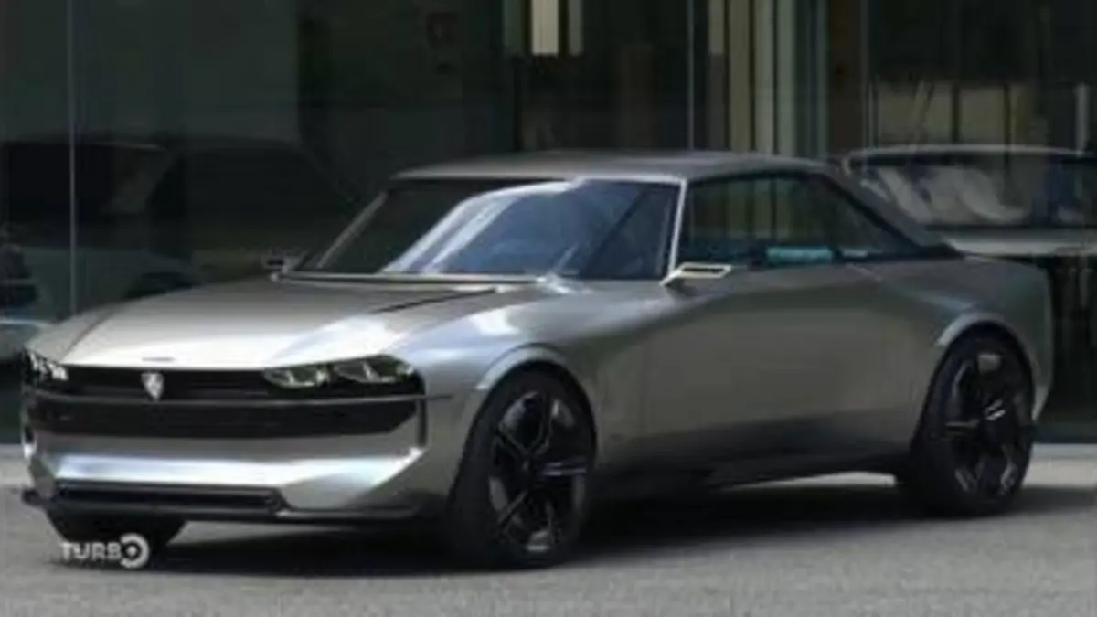 replay de Turbo : Concept Peugeot e-Legend : un air de 504 !