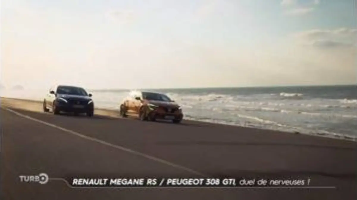 replay de Turbo : Renault Megane RS / Peugeot 308 GTI : duel de nerveuses !