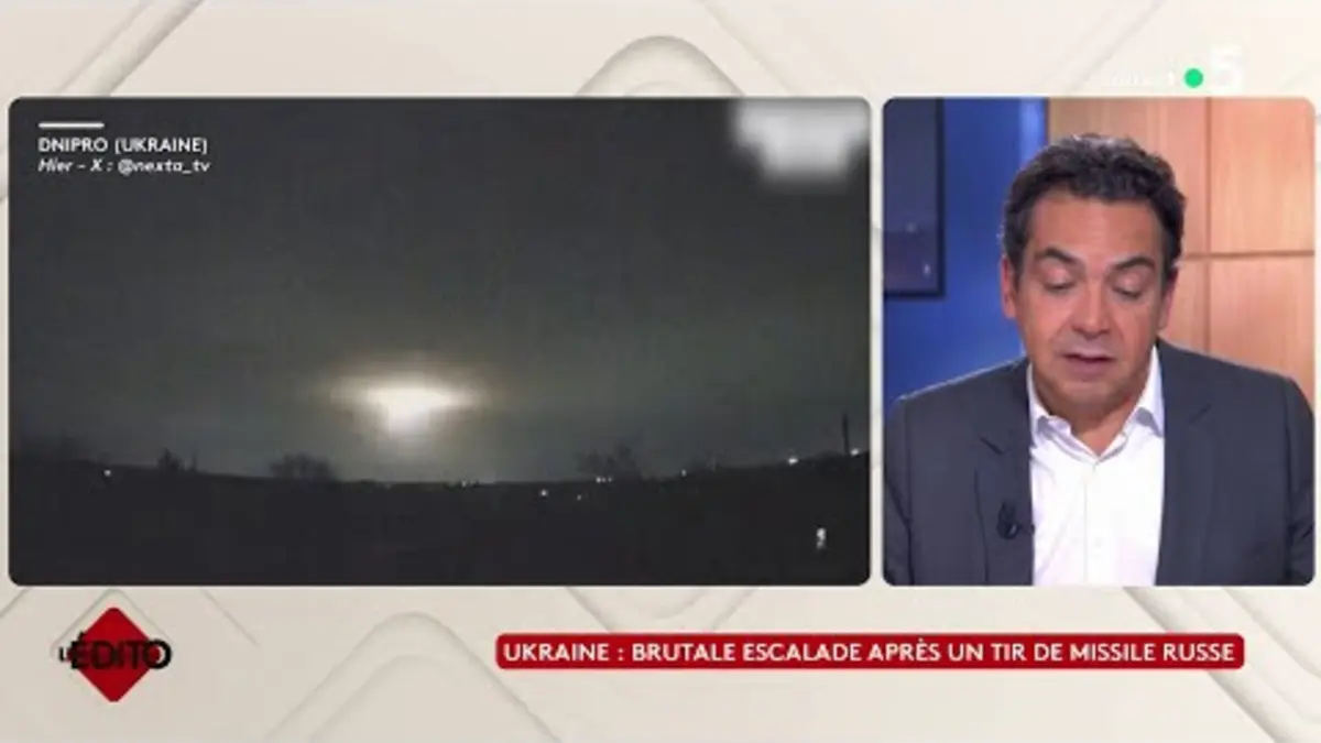 replay de Ukraine : brutale escalade après un tir de missile russe - L’édito de Patrick Cohen - C à vous