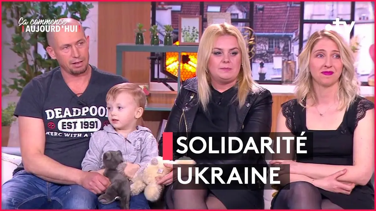 replay de Ukraine : ils ont fui la guerre et une famille française leur a ouvert leur cœur - CCA