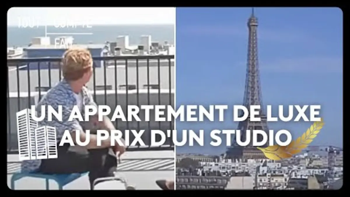 replay de Un appartement de luxe au prix d'un studio