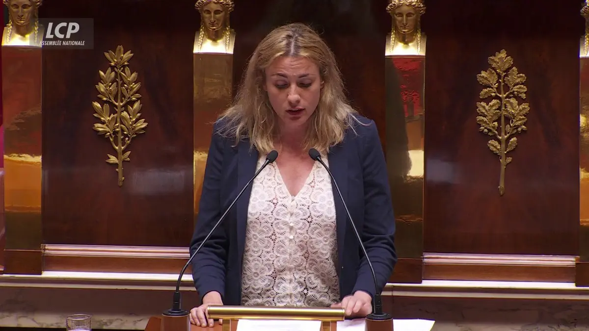 replay de "Un choix politique criminel" : Marie Pochon (Ecologiste) critique le projet de loi d'orientation "pour la souveraineté en matière agricole et le renouvellement des générations en agriculture"