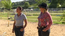 Un cow-boy dans la carrière