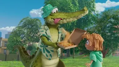 Un croco au boulot
