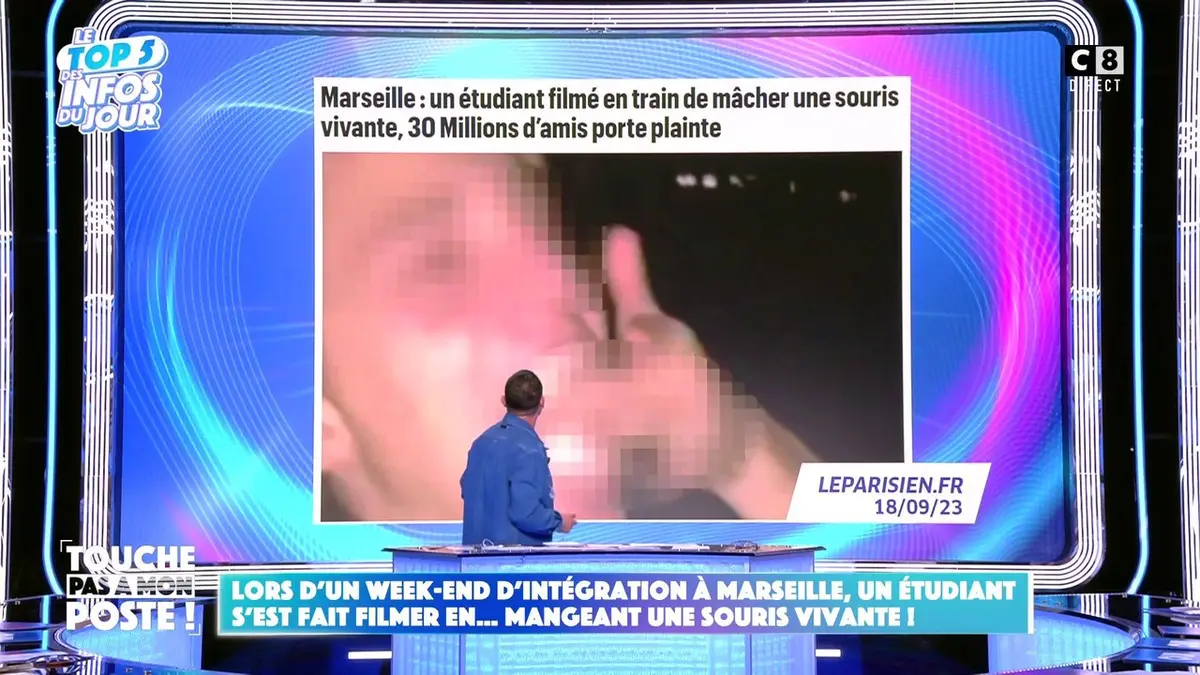 replay de Un étudiant s’est fait filmer en mangeant une souris vivante !
