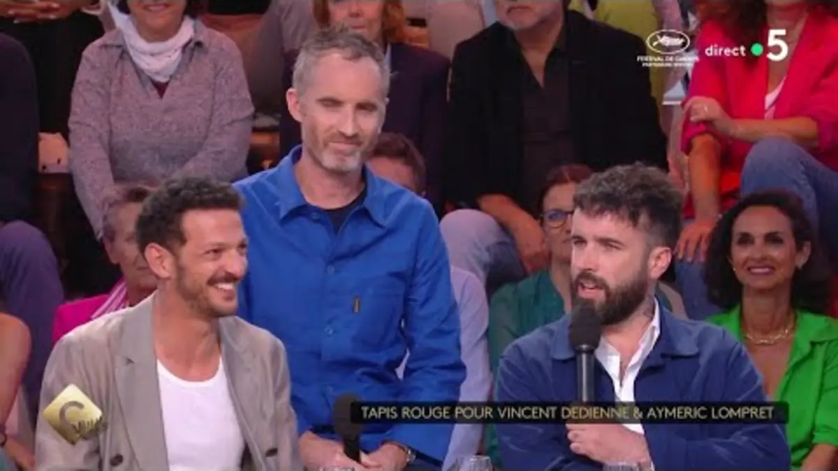 replay de Un festival de rires avec Vincent Dedienne & Aymeric Lompret - C à Vous - 23/05/2024