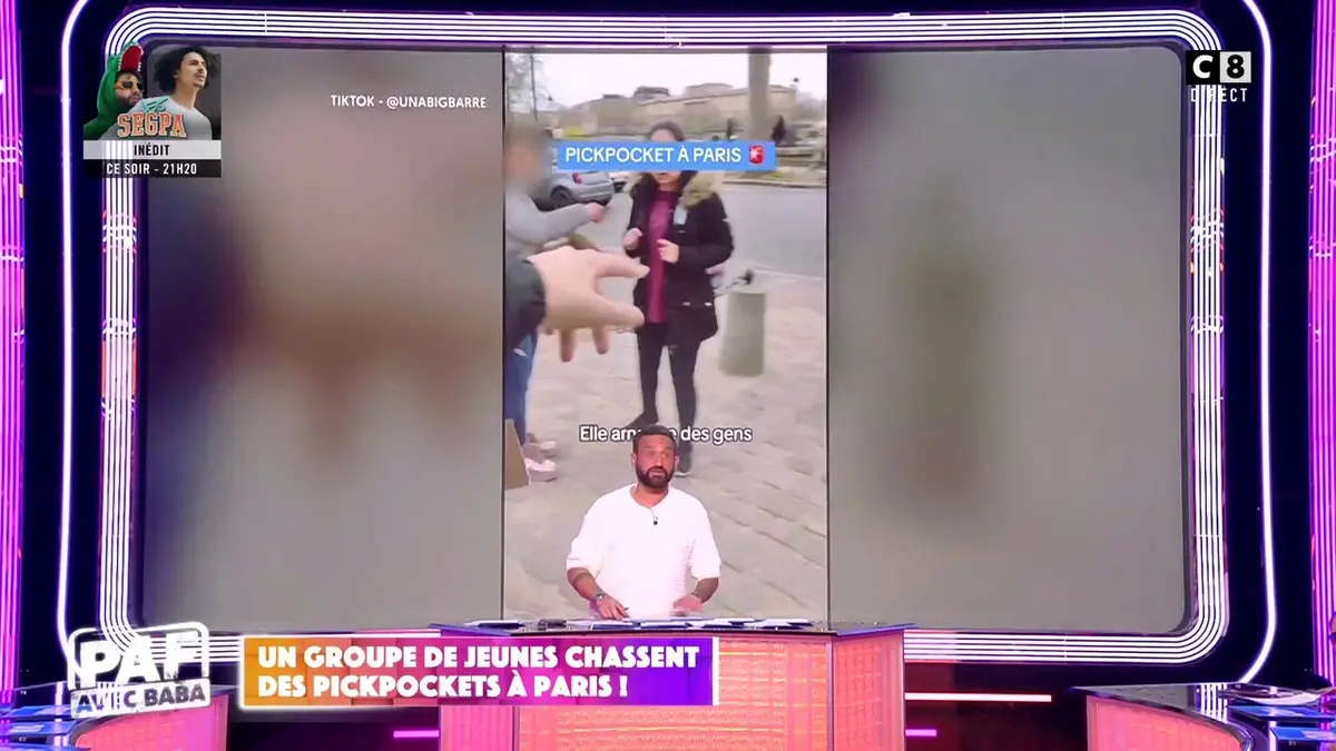 replay de Un groupe de jeunes chassent des pickpockets à Paris !