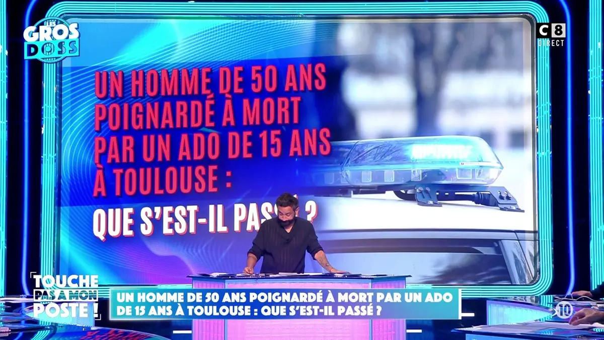 replay de Un homme de 50 ans poignardé à mort par un ado de 15 ans à Toulouse